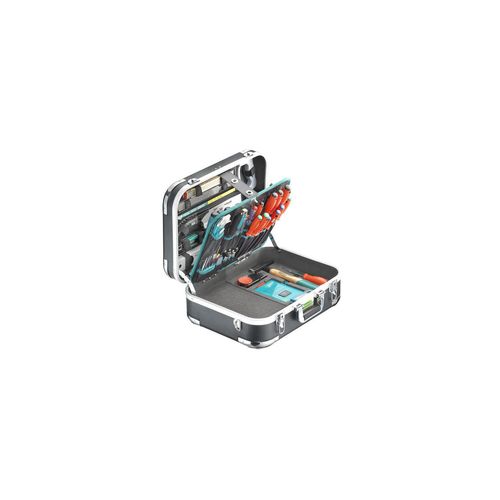 Werkzeugkoffer »TECHNOCRAFT Werkzeugk. PRO CHROME WOOD«