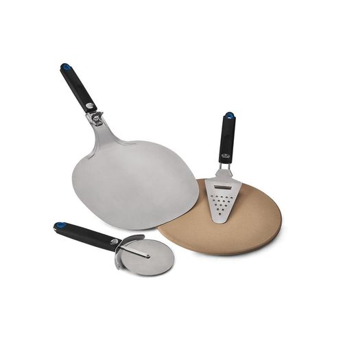 Pizzastein »Napoleon Pizza-Kit«, Metall