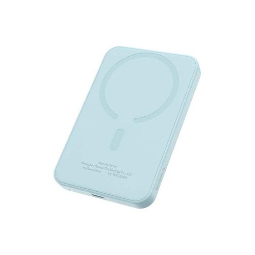 Baseus Magnetic Mini Powerbank 5000mAh 20W (Blue) Powerbank (Akku) - Blau - 5000 mAh