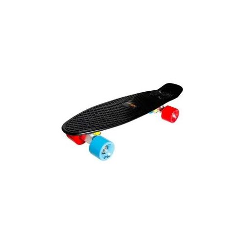 New Sports Kickboard Schwarz Blau/Orange Abec 7