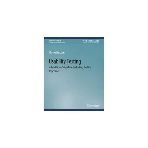 Usability Testing - Morten Hertzum Kartoniert (TB)