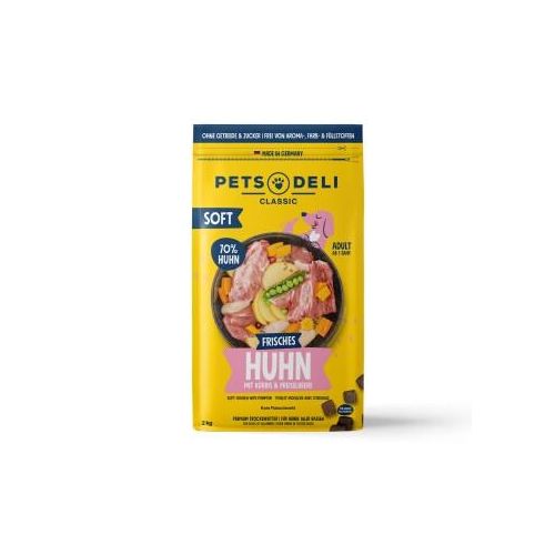 Pets Deli Adult Soft Huhn mit Kürbis & Preiselbeere 2kg