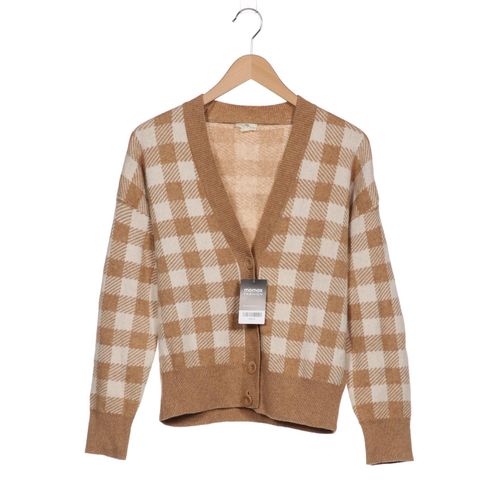 Grüne Erde Damen Strickjacke, beige, Gr. 36