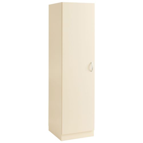 Seitenschrank WIHO KÜCHEN "Flexi", beige (front und korpus: magnolia), B:50cm H:200cm T:57cm, Schränke, Seitenschrank