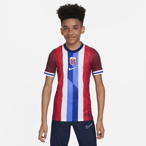 Norway (Men's Team) 2024/25 Stadium Home Nike Replica Fußballtrikot mit Dri-FIT-Technologie für ältere Kinder - Rot