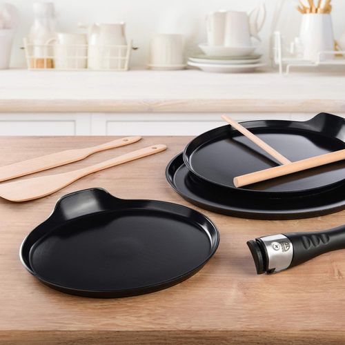 GRÄWE Crêpes-Pfannen Set 7-teilig Alu-Line