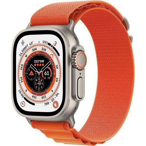 Apple Watch Ultra 2 (2023) | GPS + Cellular | silber | Alpine Loop orange Medium