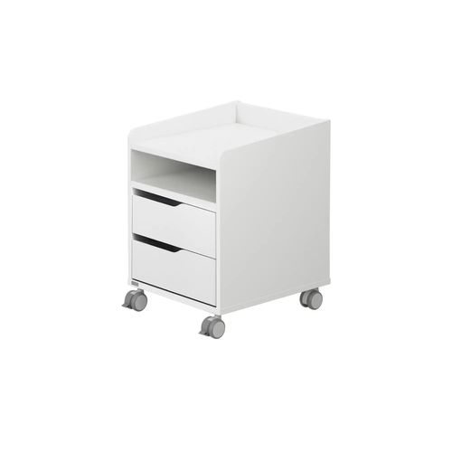 PAIDI Rollcontainer Rollcontainer 2S ¦ weiß ¦ Maße (cm): B: 43,3 H: 60,5 T: 47.6