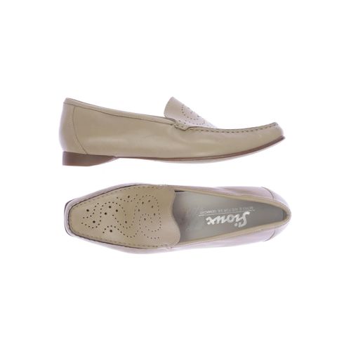 Sioux Damen Halbschuh, beige, Gr. 7.5