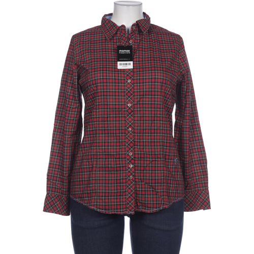 Emily van den Bergh Damen Bluse, rot, Gr. 42