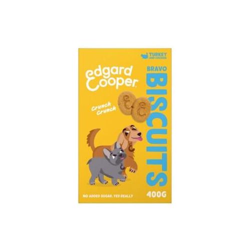 Edgard & Cooper Biscuits Truthahn & Huhn 400 g