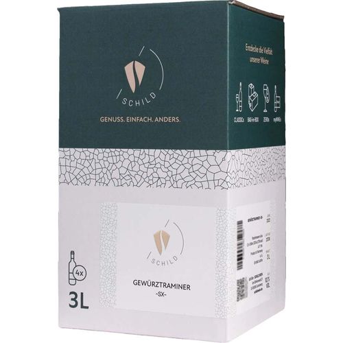 Schild & Sohn 2023 Gewürztraminer -RX- Bag-in-Box (BiB) süß 3,0 L