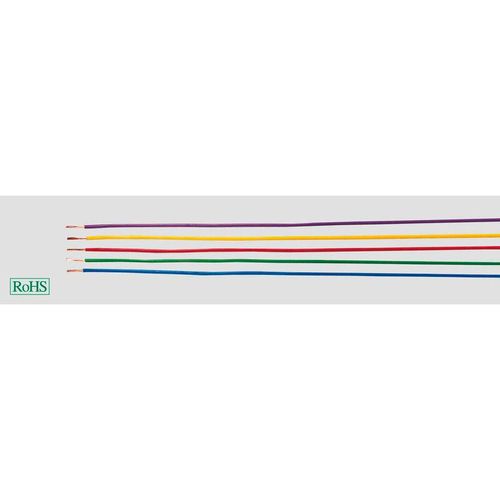 Rosa - Helukabel 29122 Litze H05V-K 1 x 1 mm² 100 m