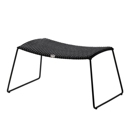 Cane-line - Breeze Hocker (5369) Outdoor, schwarz