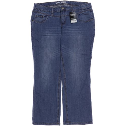 sheego Damen Jeans, blau, Gr. 24