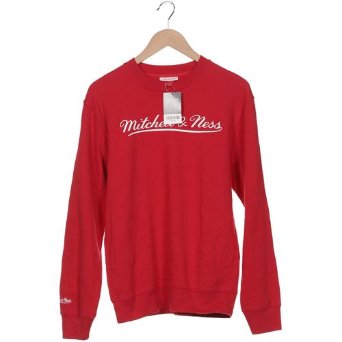 Mitchell Ness Herren Sweatshirt, rot, Gr. 48