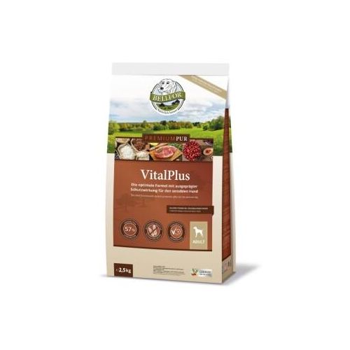 Bellfor Hundefutter mit hohem fleischanteil - PUR VitalPlus - 2,5 kg