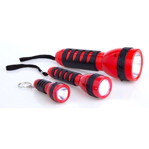 3er LED Taschenlampen-Set