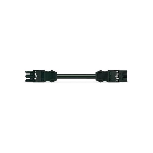 Winsta Pre-assembled interconnecting cable eca socket/plug black