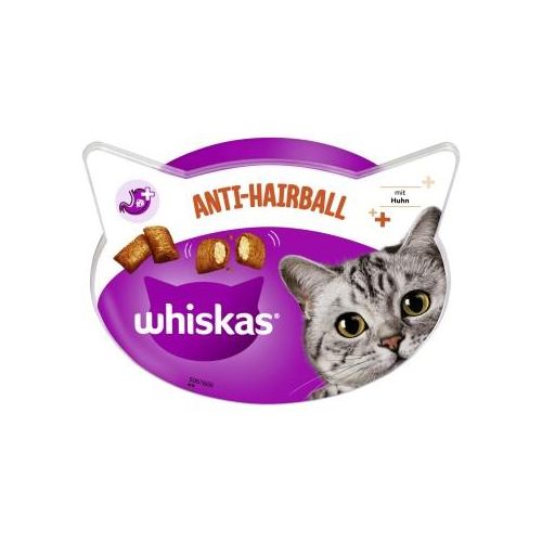 Whiskas Anti-Hairball 8x60g