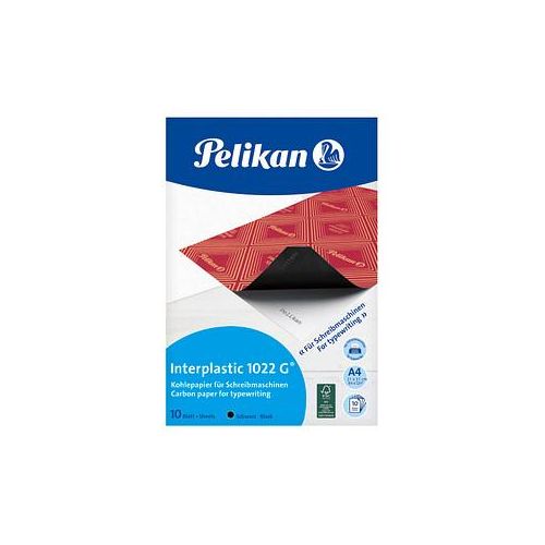 Pelikan Kohlepapier interplastic 1022 G® 401026 DIN A4, 10 Blatt