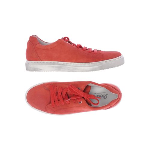 Sioux Damen Sneakers, rot, Gr. 5