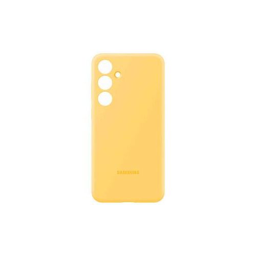 SAMSUNG Silicone Case Handy-Cover für SAMSUNG Galaxy S24+ gelb