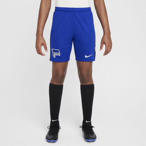 Hertha BSC 2024/25 Stadium Home/Away Nike Dri-FIT Replica-Fußballshorts für ältere Kinder - Blau