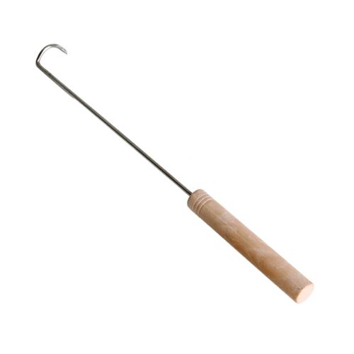 Grillhaken aus Edelstahl mit Kunststoffgriff - Länge 28 cm - Ideal zum Grillen und Braten