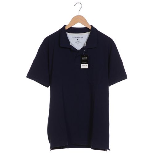 Commander Herren Poloshirt, marineblau, Gr. 56