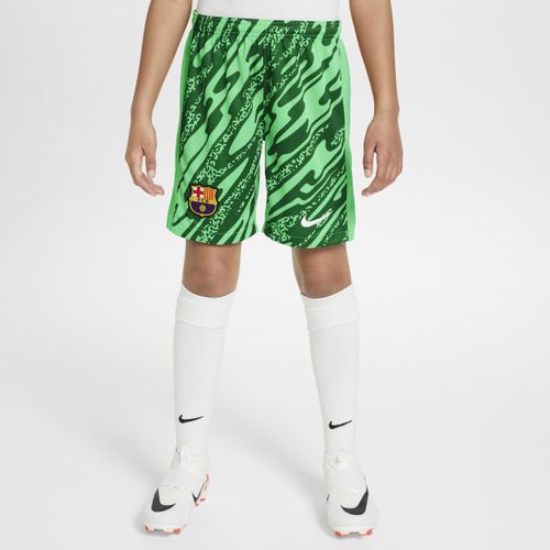 FC Barcelona 2024/25 Stadium Keeper Nike replicavoetbalshirts met Dri-FIT voor kids - Groen