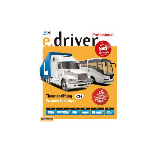 Anwendungssoftware »e.driver e.driver e.driver Professional V1.0 PC/Mac«