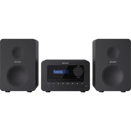 Sharp - HiFi-Anlage XL-B520D, schwarz, dab+, Bluetooth, MP3, CD-Laufwerk