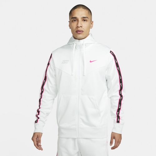 Nike Sportswear Repeat Herren-Kapuzenjacke - Weiß