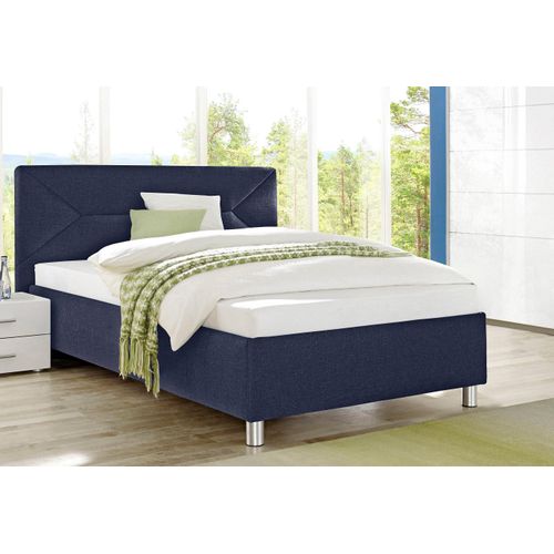 Polsterbett MAINTAL, blau, B:115cm L:210cm, Betten