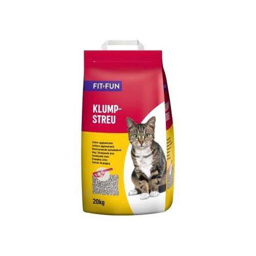 FIT+FUN Katzenstreu klumpend 20 kg