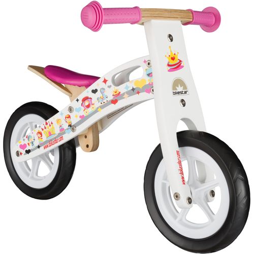 Laufrad BIKESTAR "Holz" Laufräder weiß Kinder