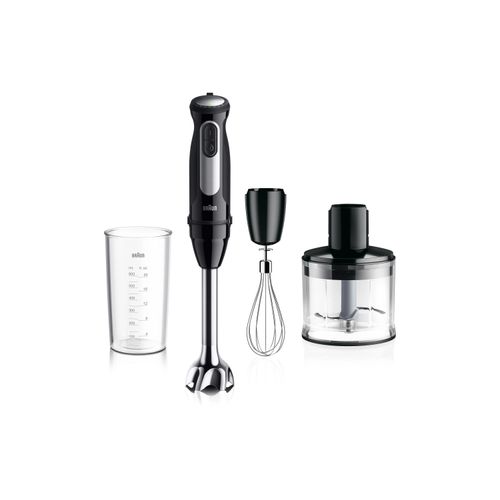 Braun Stabmixer »MQ 55236M Pro Schwarz/Silber«, 1000 W