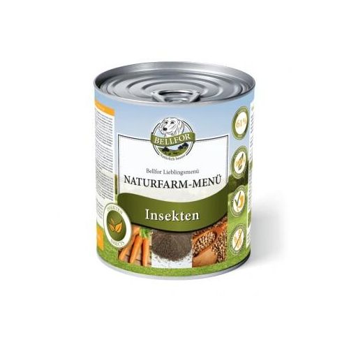 Bellfor Nassfutter mit Insekten und Tapioka - Naturfarm-Menü - 800g