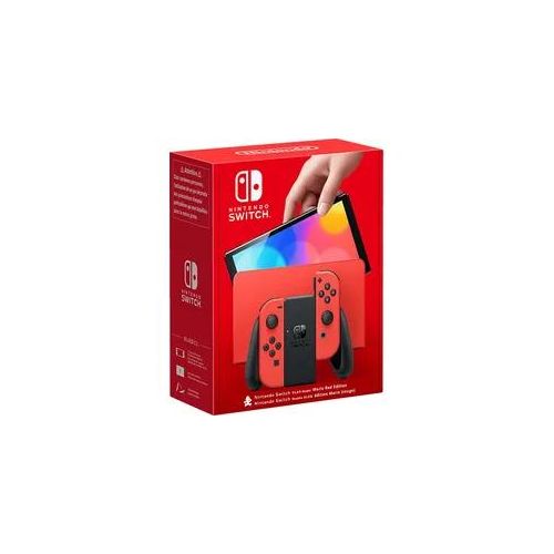 NINTENDO Switch OLED Modell Mario-Edition (rot)