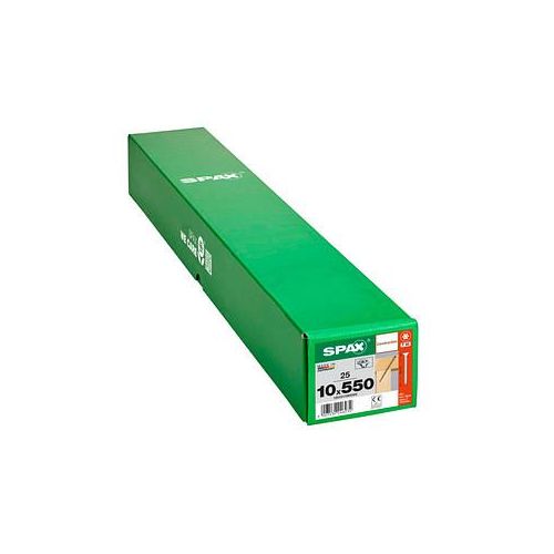 SPAX® Holzbauschrauben T50 Senkkopf WIROX 10 mm x 550 mm, 25 St.