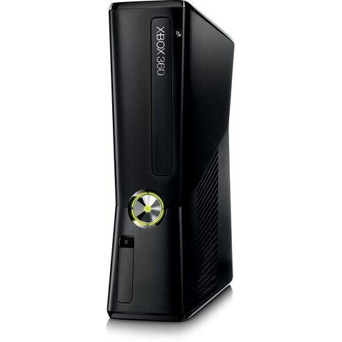 Xbox 360 Slim | 4 GB | mattschwarz