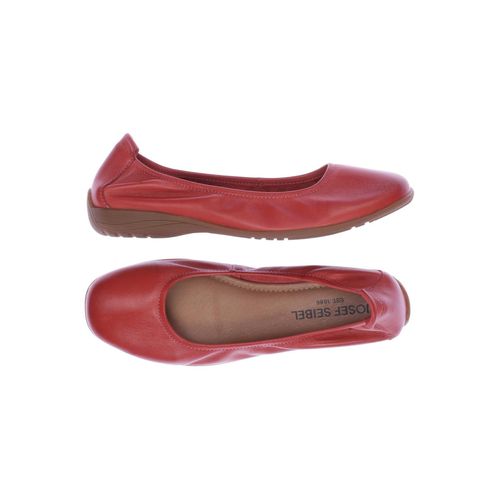 Josef Seibel Damen Ballerinas, rot, Gr. 37