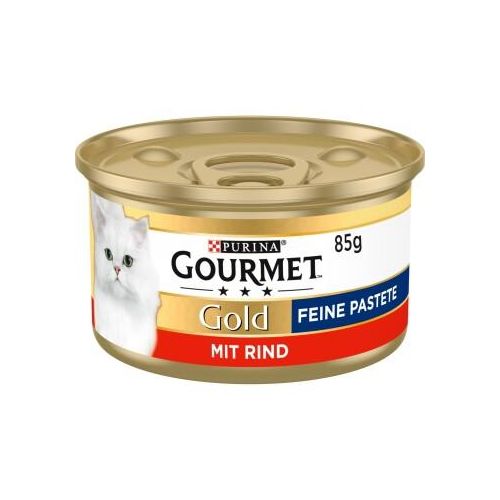 GOURMET Gold Feine Pastete 12x85g Rind