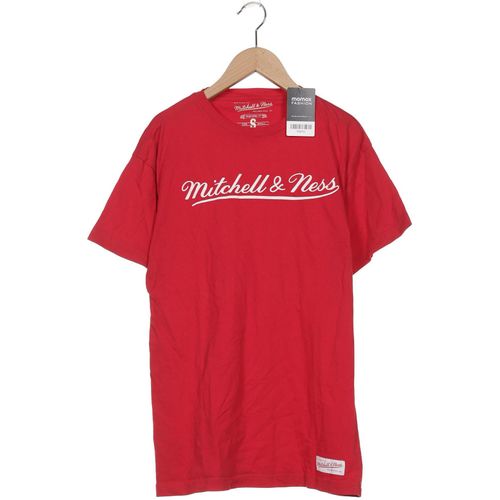 Mitchell Ness Herren T-Shirt, rot, Gr. 46