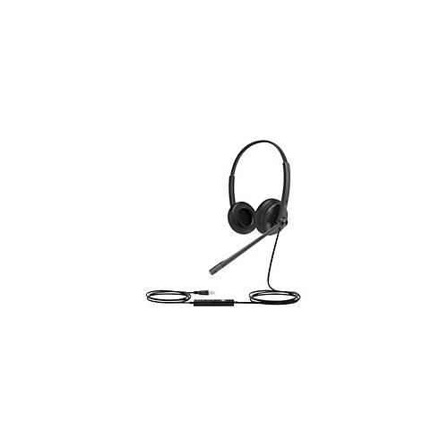 Yealink UH34 Dual - Headset - On-Ear - kabelgebunden - USB - Schwarz