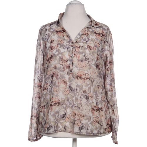 Emily van den Bergh Damen Bluse, beige, Gr. 46