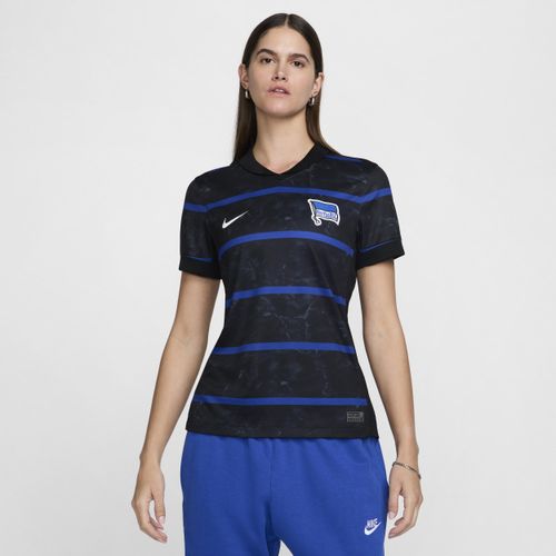 Hertha BSC 2024/25 Stadium Away Nike Replica Fußballtrikot mit Dri-FIT-Technologie für Damen - Schwarz