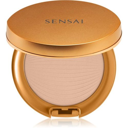 Sensai Silky Bronze Natural Veil Compact das pudrige Kompakt-Make-up für klare und glatte Haut Farbton SC02 Natural 8,5 g