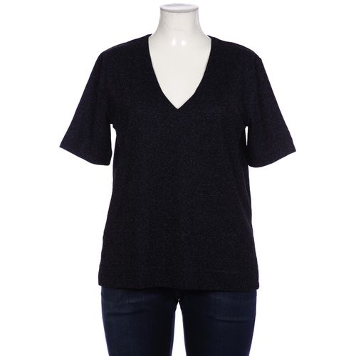 By Malene Birger Damen Bluse, marineblau, Gr. 44